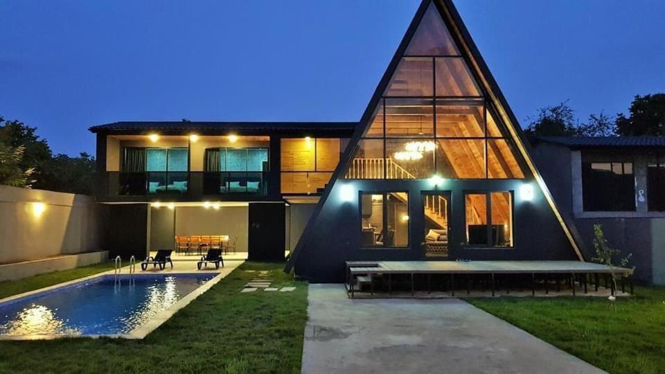 Qafqaz Wood Chalet Gabala Ngoại thất bức ảnh