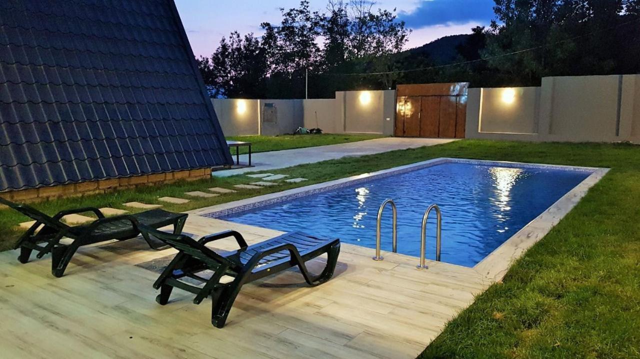 Qafqaz Wood Chalet Gabala Ngoại thất bức ảnh
