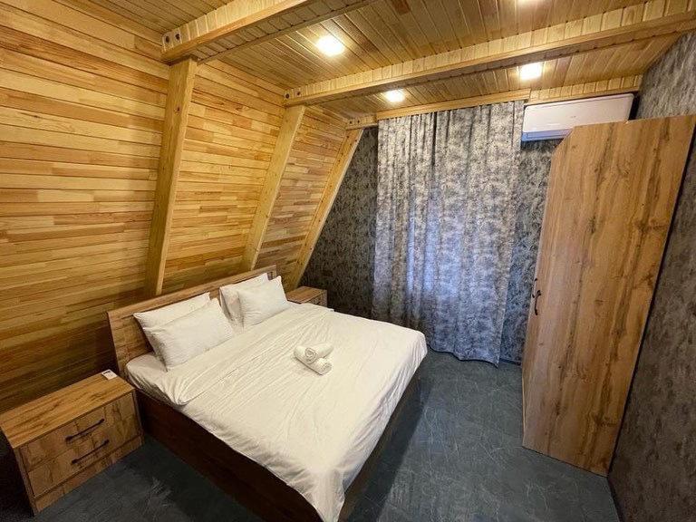 Qafqaz Wood Chalet Gabala Ngoại thất bức ảnh