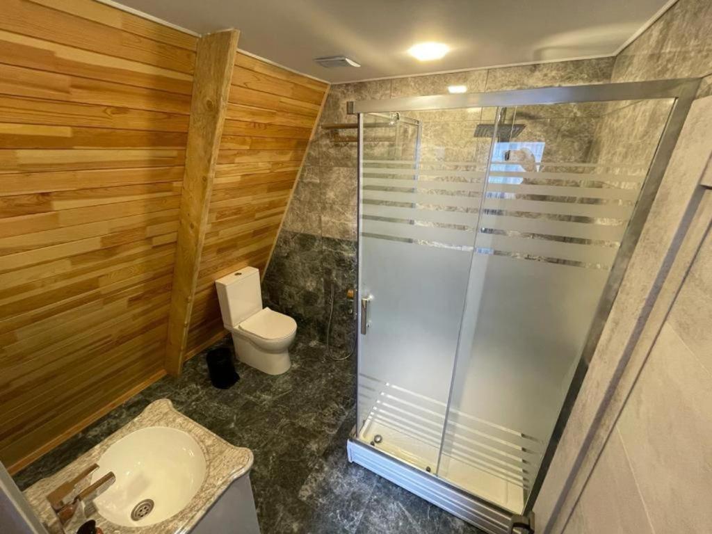 Qafqaz Wood Chalet Gabala Ngoại thất bức ảnh