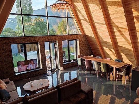 Qafqaz Wood Chalet Gabala Ngoại thất bức ảnh