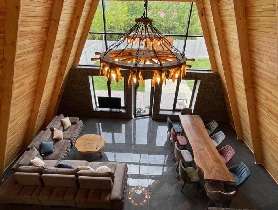 Qafqaz Wood Chalet Gabala Ngoại thất bức ảnh