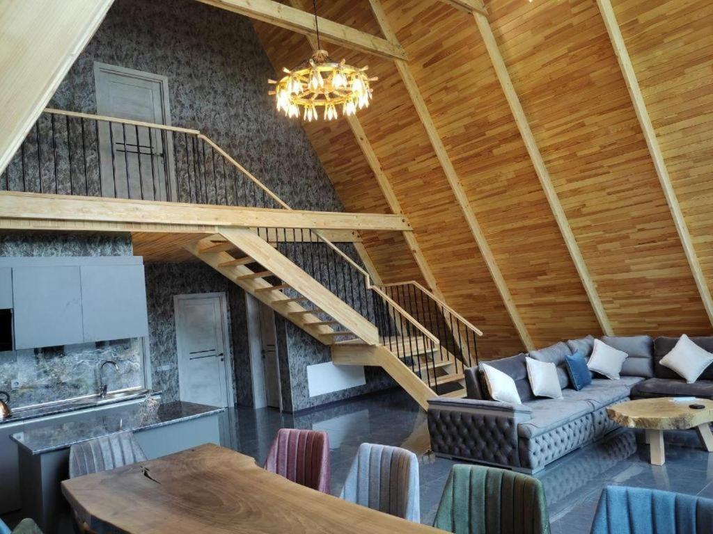 Qafqaz Wood Chalet Gabala Ngoại thất bức ảnh