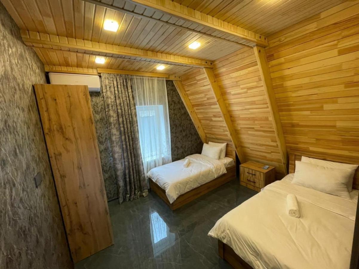Qafqaz Wood Chalet Gabala Ngoại thất bức ảnh