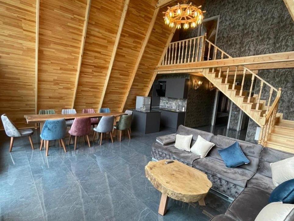 Qafqaz Wood Chalet Gabala Ngoại thất bức ảnh