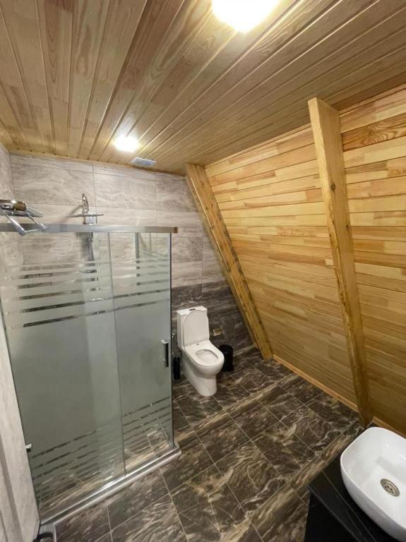 Qafqaz Wood Chalet Gabala Ngoại thất bức ảnh