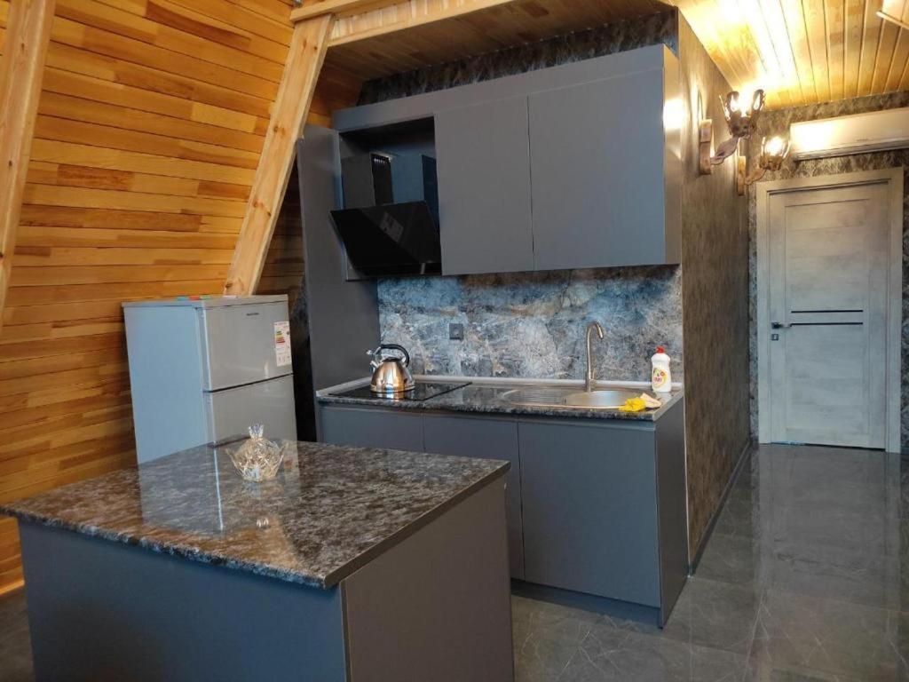 Qafqaz Wood Chalet Gabala Ngoại thất bức ảnh