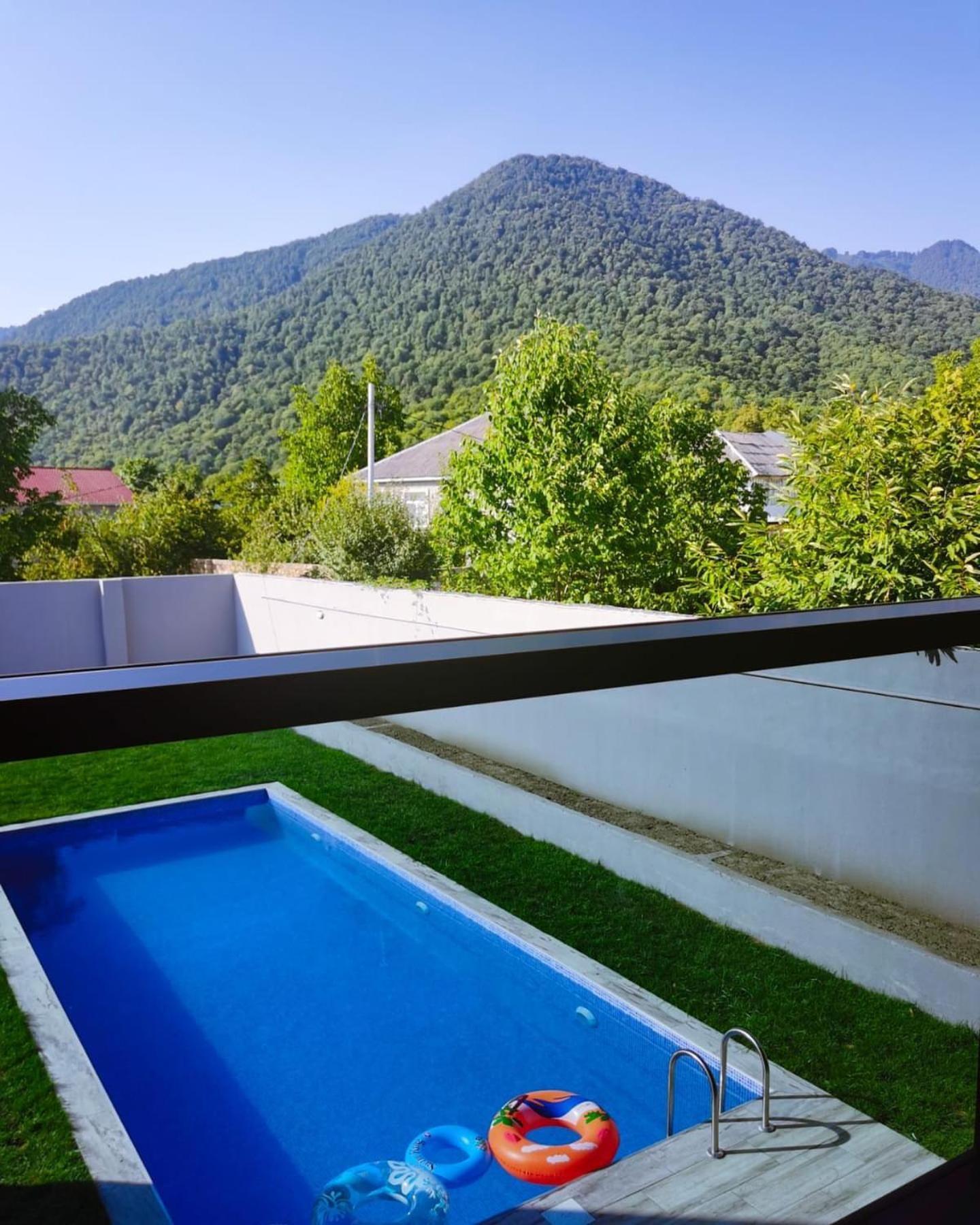 Qafqaz Wood Chalet Gabala Ngoại thất bức ảnh